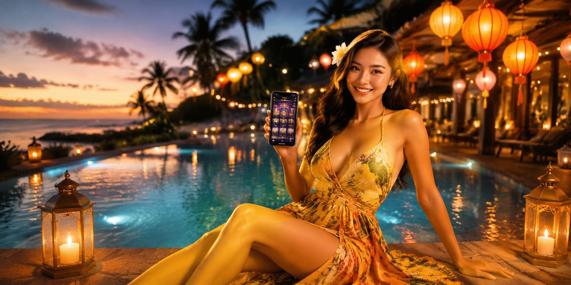 Ứng dụng casino 2038 mở trên điện thoại dưới ánh đèn lồng tại Hội An về đêm